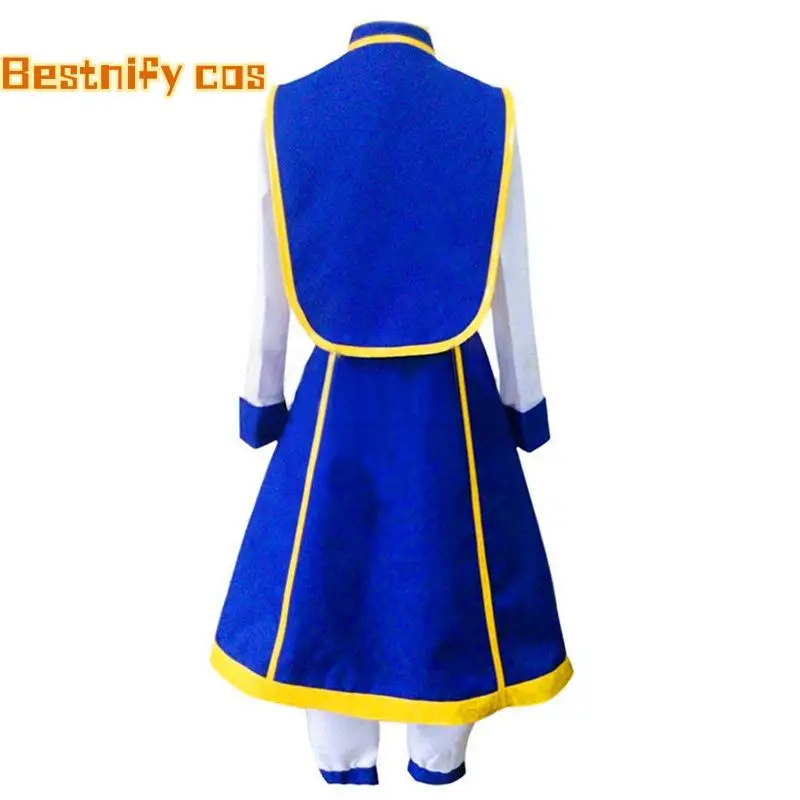 Anime dos desenhos animados caçador × caçador kurapika hisoka cosplay traje aldult unisex colete superior calças saia peruca terno de halloween