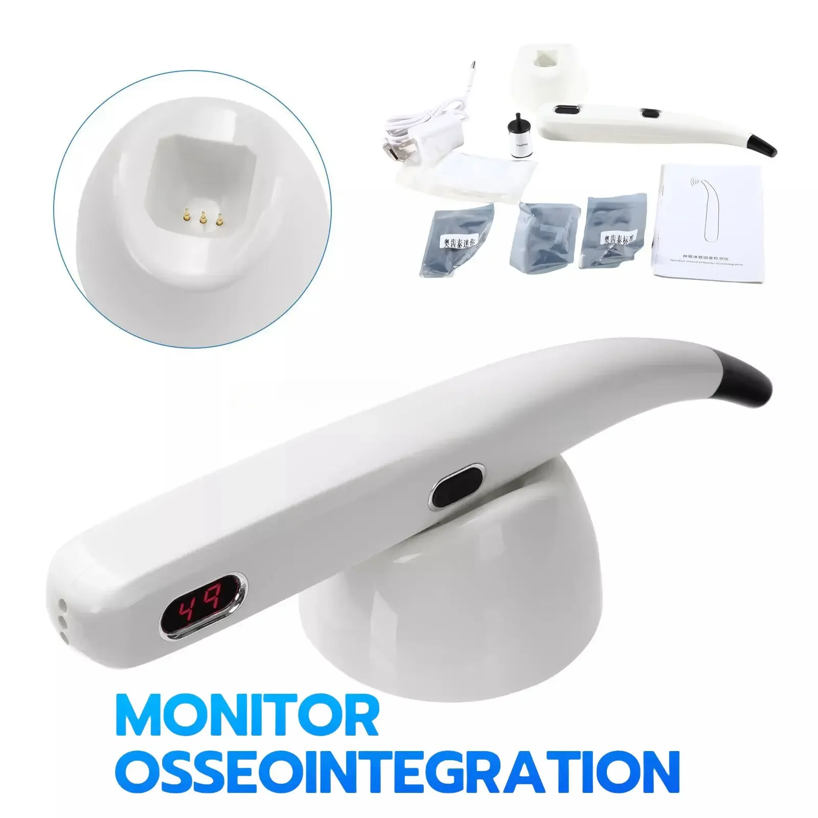 Dental Implant Osseointegration Monitor Stability Measurement Tester Device