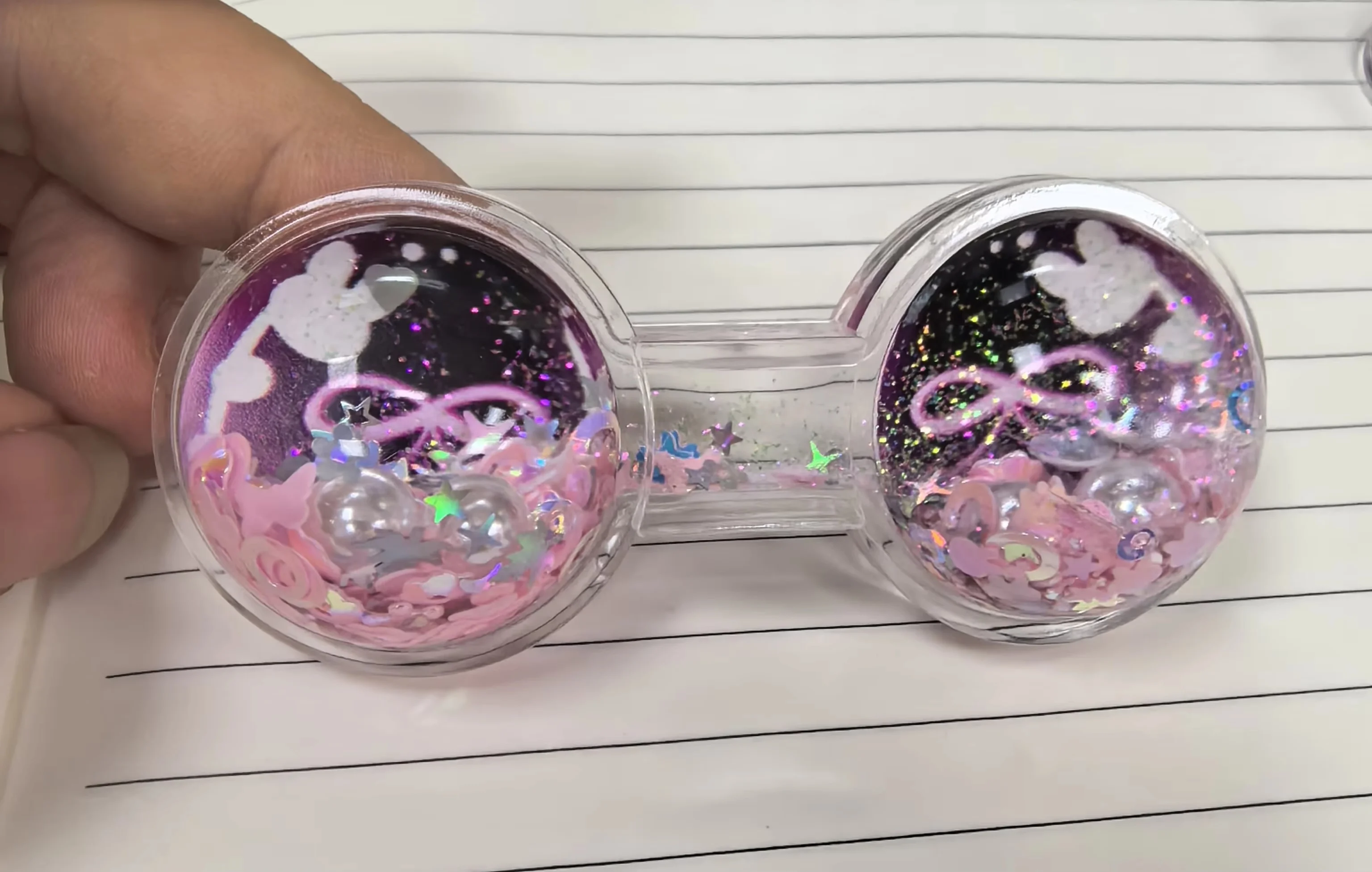 

Виниловая игрушка для ребенка, три большого размера, ограниченное издание, 400% с жидкими глазами движения, рождественское украшение, Коллекционная фигурка, подарок