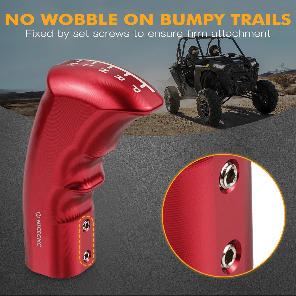 UTV For RZR XP TURBO Shifter Gear Selector Shift Knob Grip For Polaris RZR XP 1000 2014-2021 RZR 570 ACE 900 500 800 RZR TURBO 4