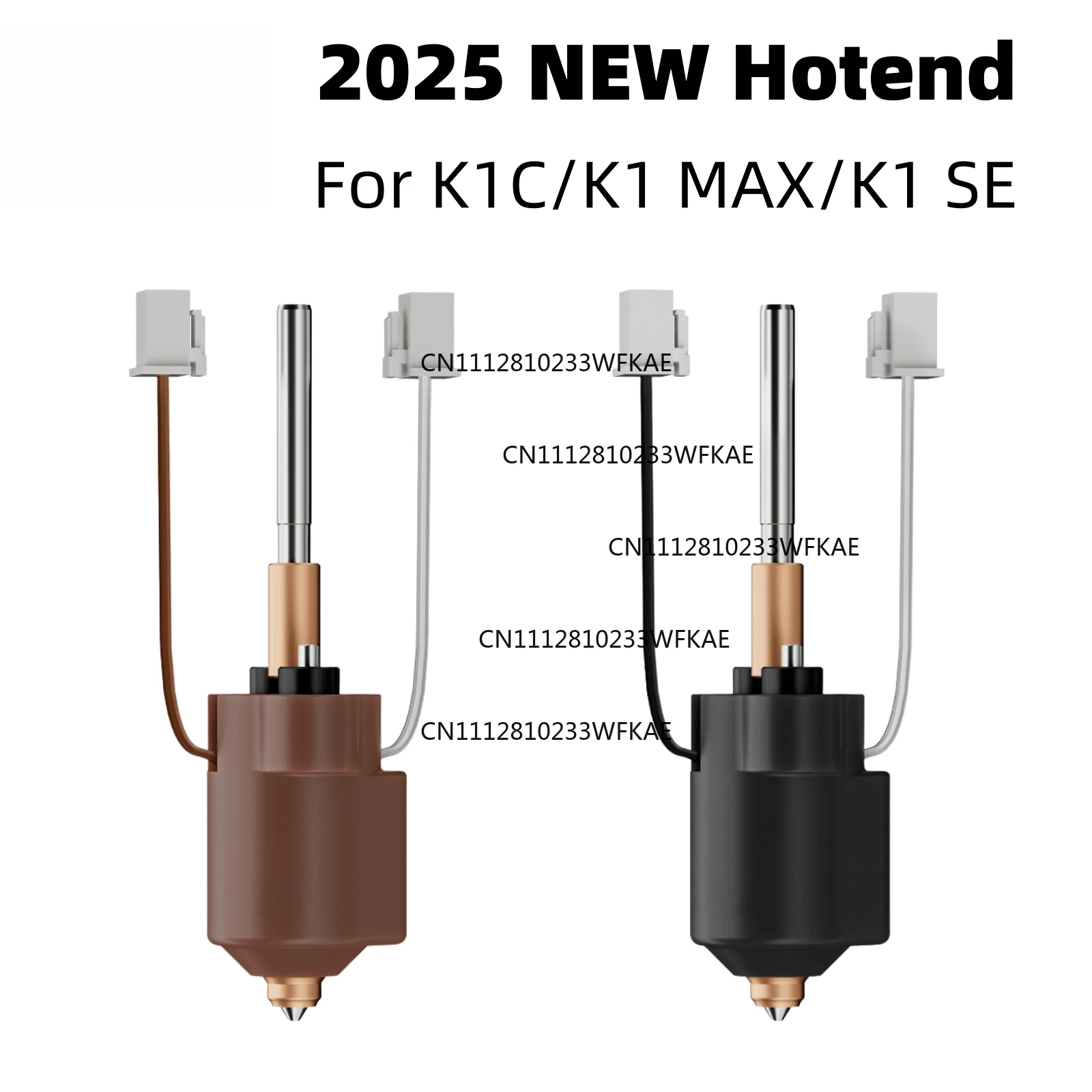 NEW Hotend For Creality K1C K1 MAX Ceramic Heating Block Kit Quick-Swap Integrated Nozzle High Flow Printing 3D Printer Parts