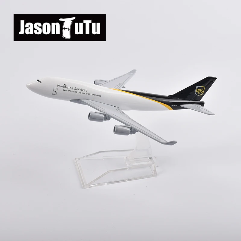 

Металлическая модель самолета JASON TUTU A380 (UPS DHL Federal) в масштабе 1:400, 16 см, коллекционная, реалистичная, подарочная