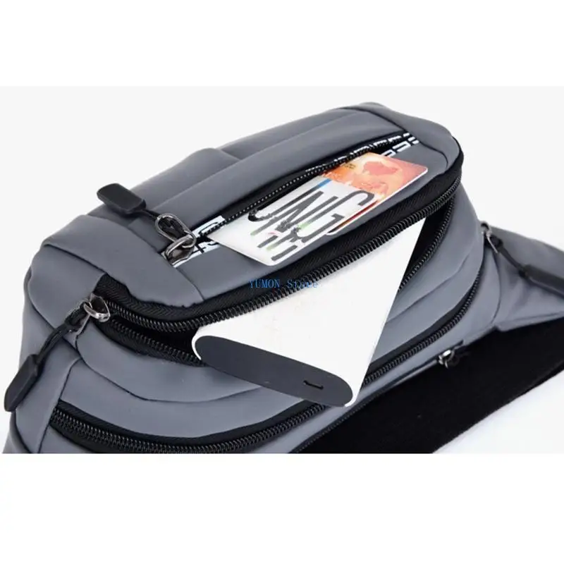 

D0UD Waterproof Chest Bag Multi-layer Multi-functional Single Shoulder Bag