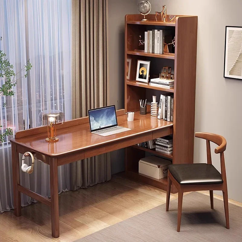 

Studies Computer Desk Bedroom Standing Wood Auxiliary Desk Organizer Multifunctional Portable Escritorios Office Furniture