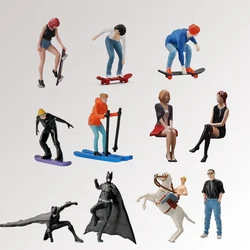 Diorama 1:64 Scale Miniature Figures Miniatura  Garage Scenes Minifigures Model Kit DIY Craft Toys Anime Figure  Collectible
