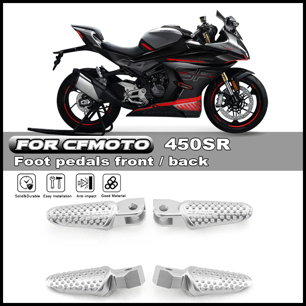 

For CFMOTO 450SR 450SRS CF450SR 450 SR CF400-6-9 Motorcycle Pedal Combo Pedal Front and Rear Pedal Accessories