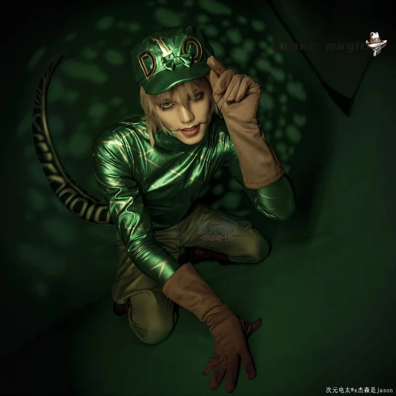 أزياء أنيمي جوجو الغريبة للمغامرة دييغو براندو أزياء تنكرية موحدة لحفلة الهالوين للنساء والرجال دعائم الكرنفال