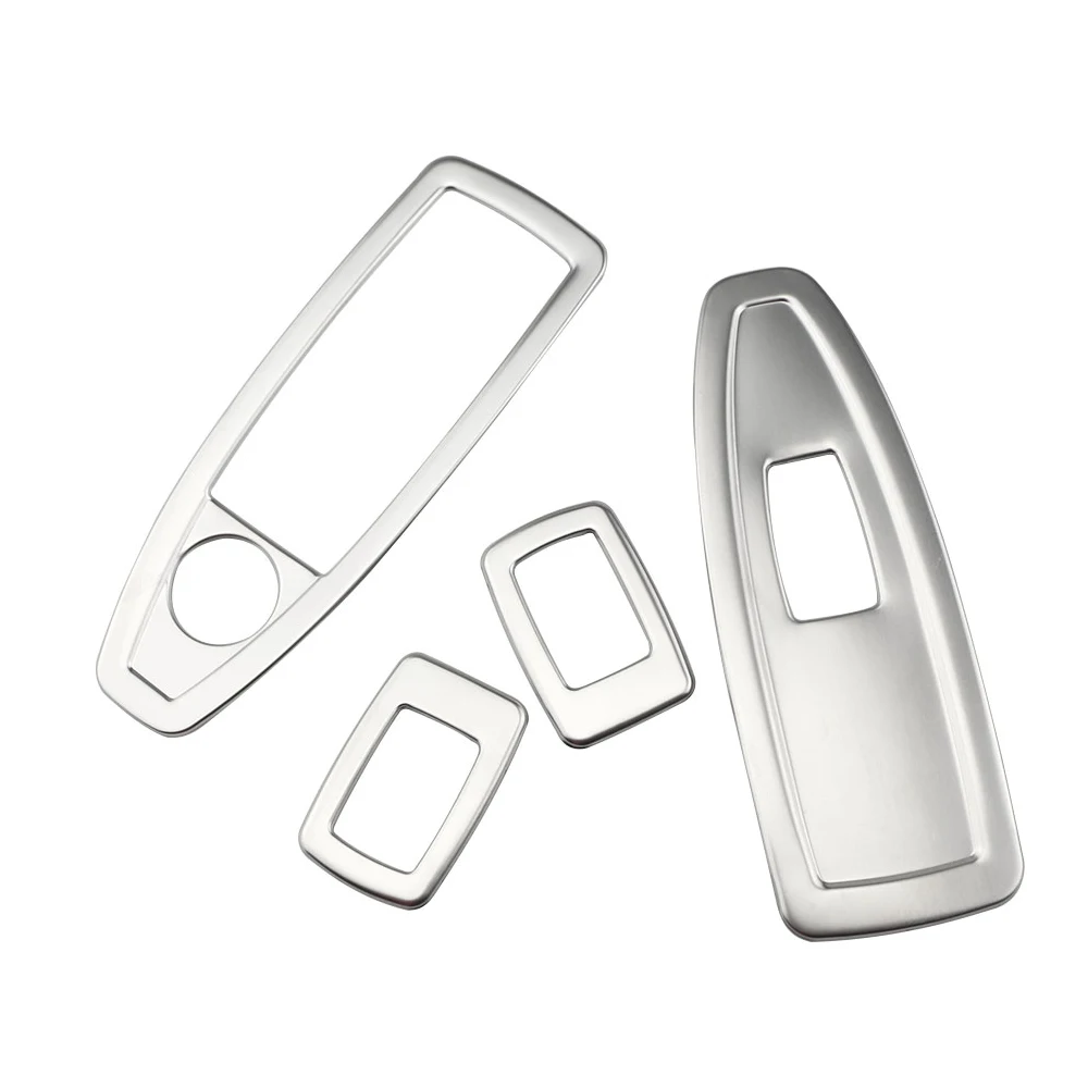 LHD Car Window Lift Swtich Panel Cover for BMW X1 F48 2016-2023 220i 25i 25le Trim Decoration 4Pcs Sticker Interior Accessories - view 6