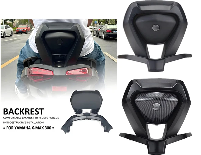 

New For yamaha xmax 300 X-max300 Xmax300 2023-2025 Motorcycle Rear Passenger Seat Rear Seat Backrest Cushion