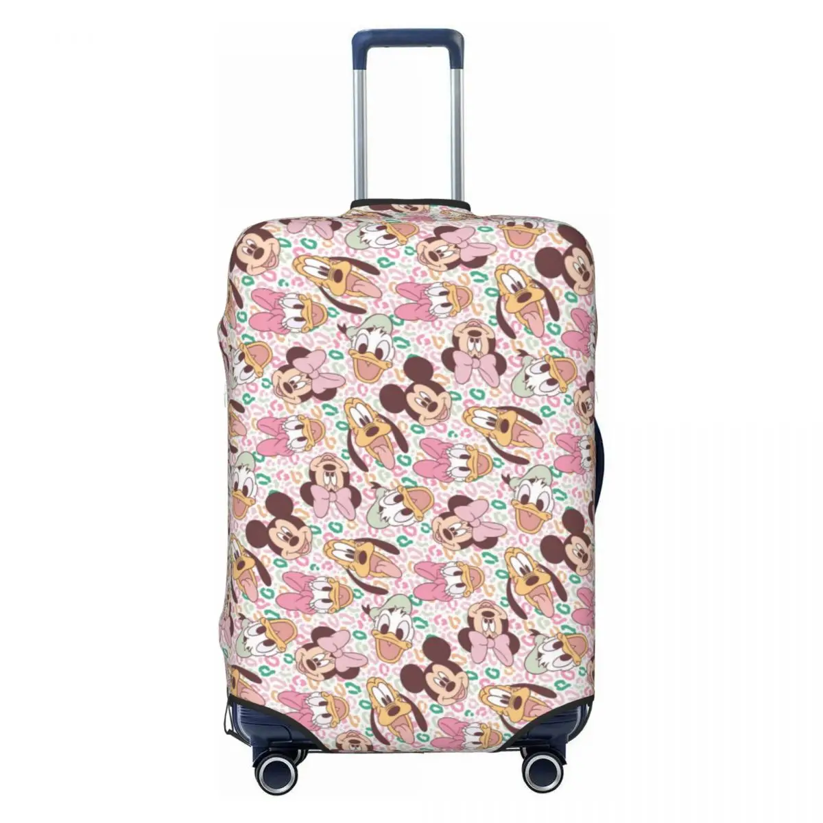

Custom Cute Goofy Luggage Cover Protector Elastic Fashion Cartoon Cute Print Animation Travel Suitcase Covers
