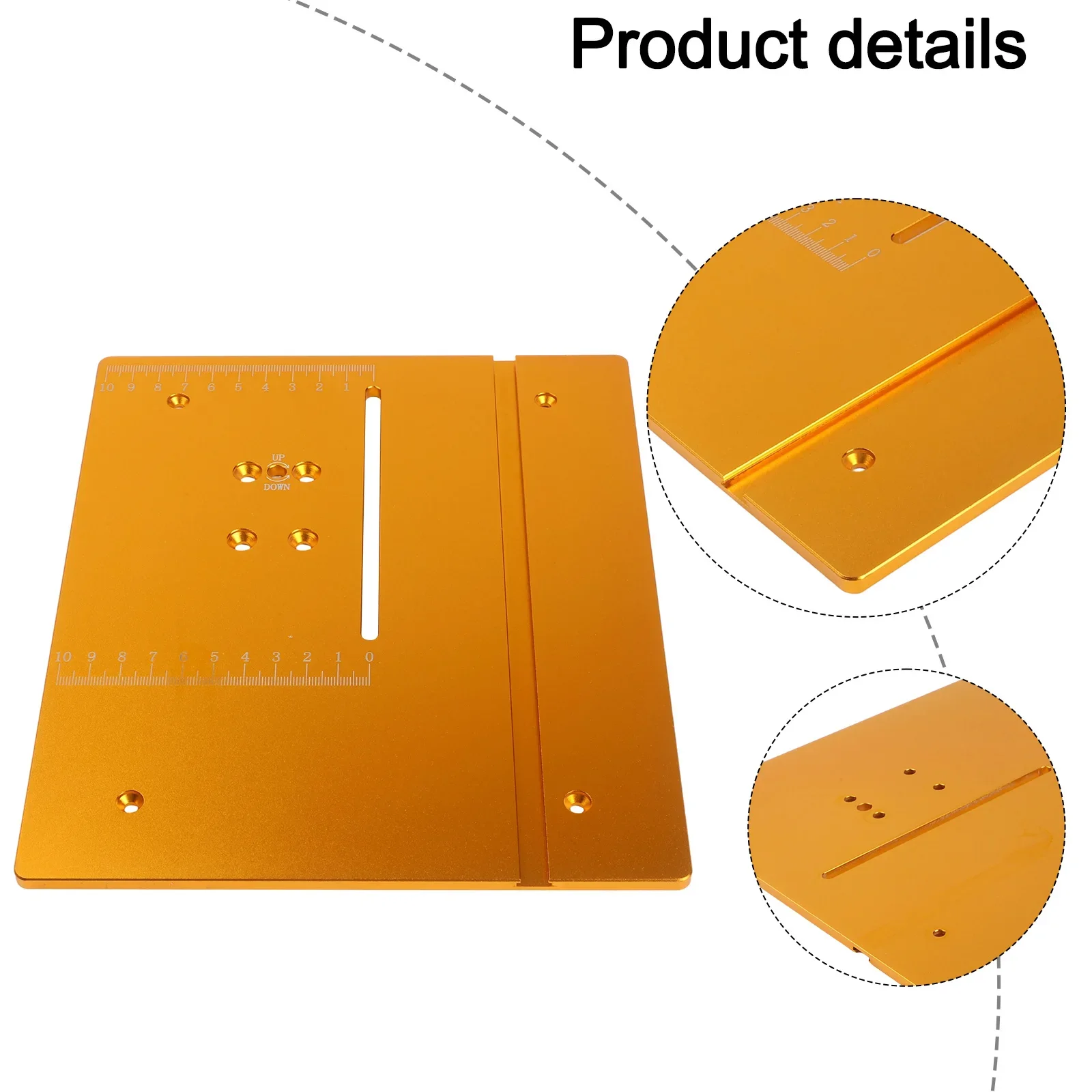 

Гравировальная пластина для ЧПУ 240x200x6 мм, вставка для фрезерного стола, для самостоятельной установки, с антикоррозийным покрытием, для DIY-производства