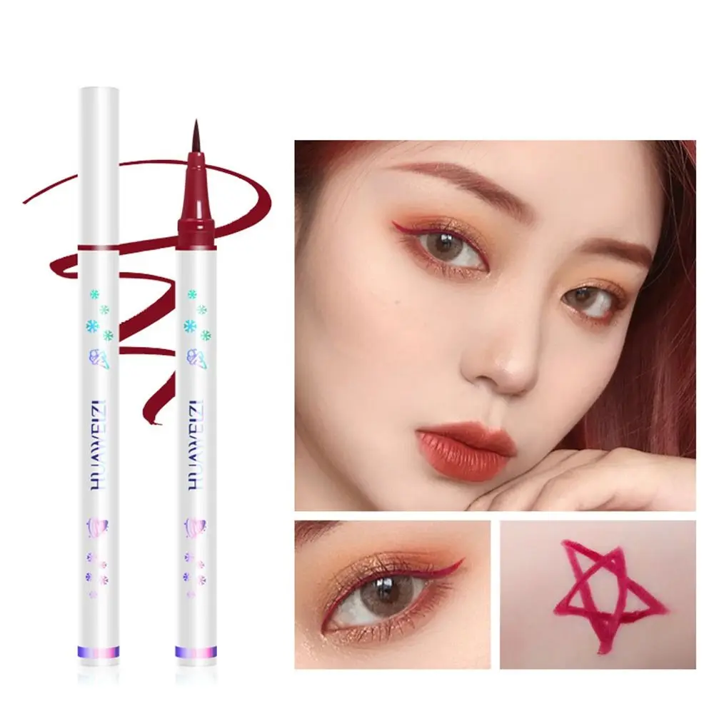 틴트 페이스 드로잉 내추럴 하이라이트 화장품 한국 아이 라이너 펜슬 리퀴드 아이라이너 펜 컬러드 아이라이너 펜 아이 메이크업 도구