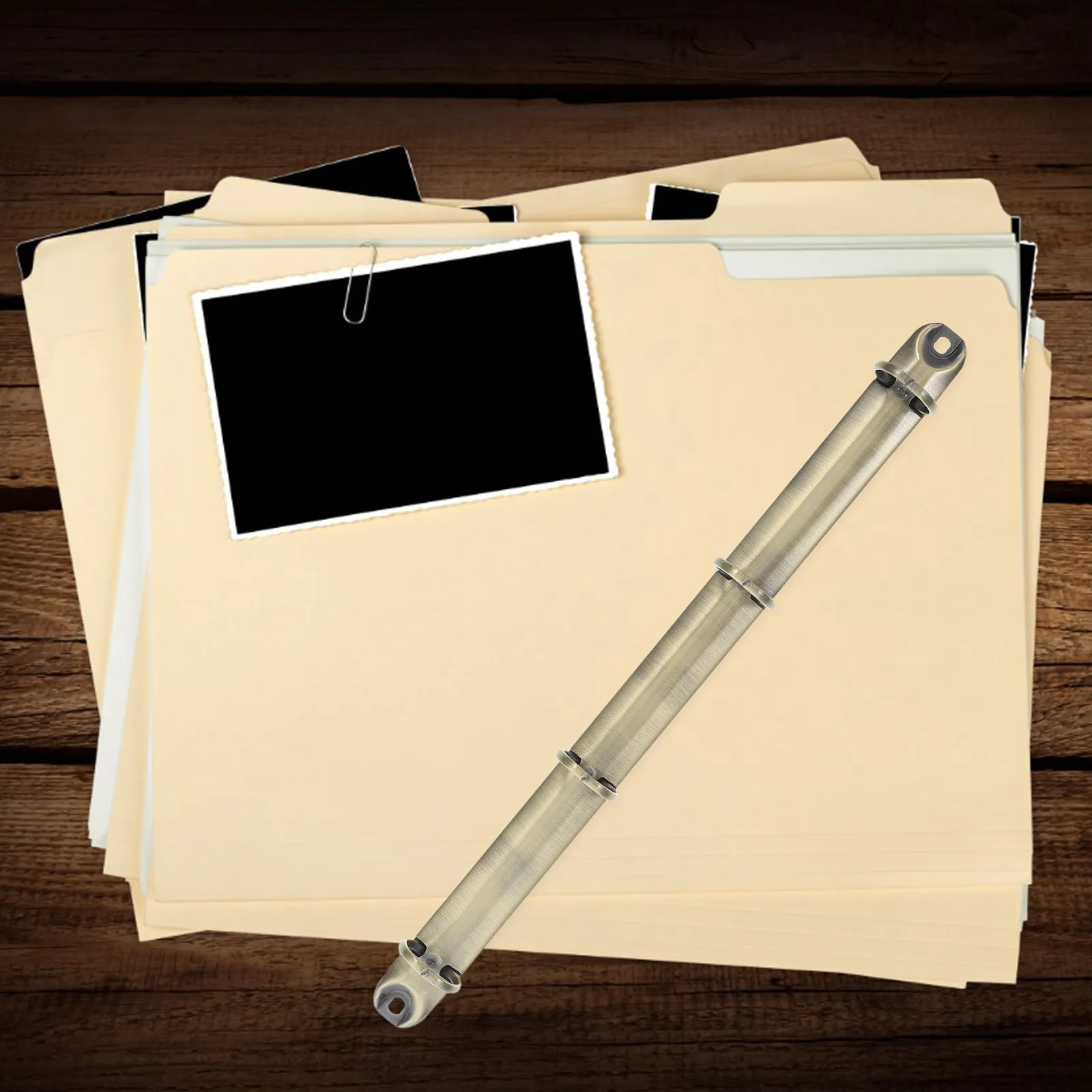 Metal Ring Binder Mechanism 4 Ring A4 Loose Leaf Binding Spines Combs for DIY Planners Organizers Document Storage File