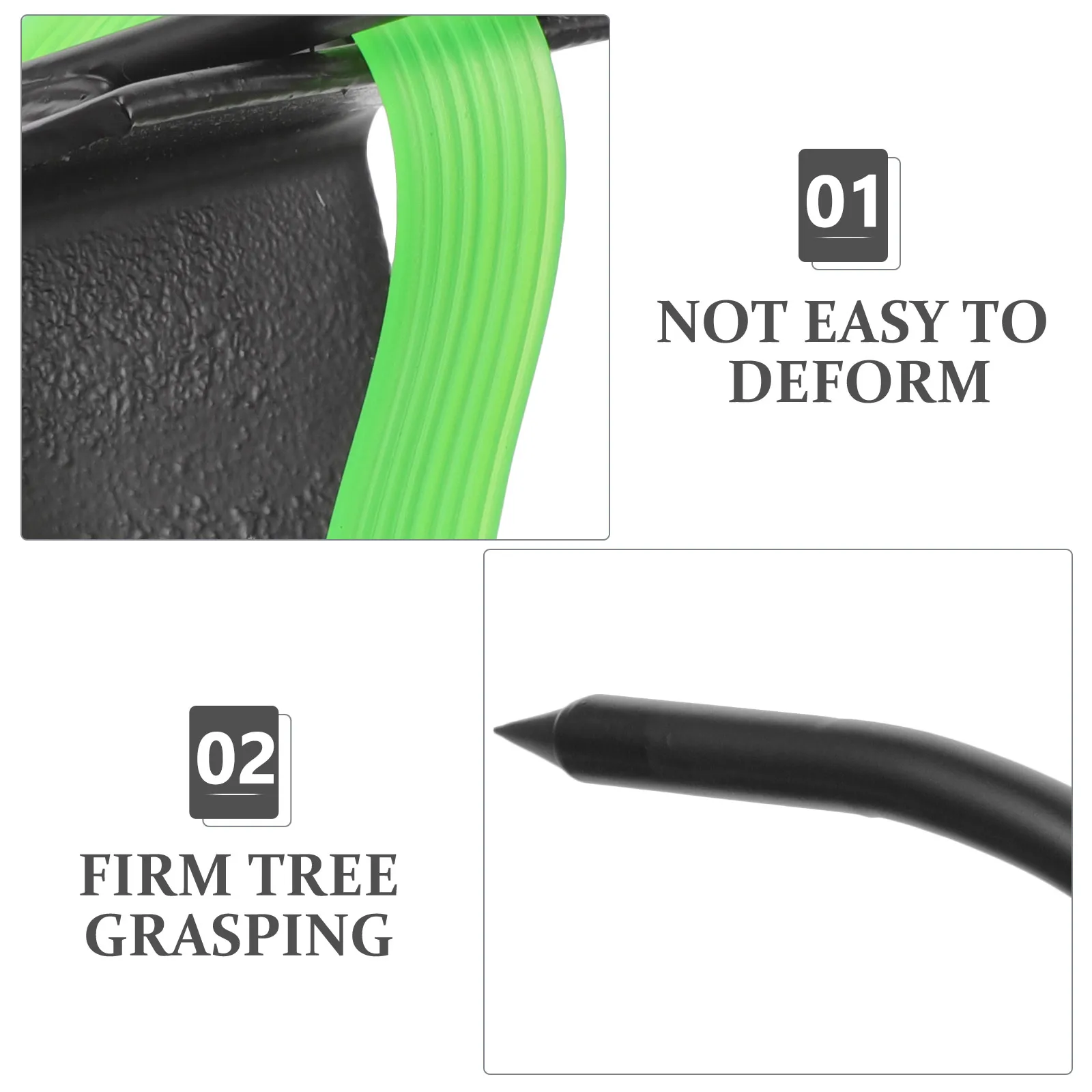 

Tree Climbing Kit 45 Steel Buckle Tools Spikes Multi-functional Belt Gear Black Durable Firm Grasping Sharp Practical