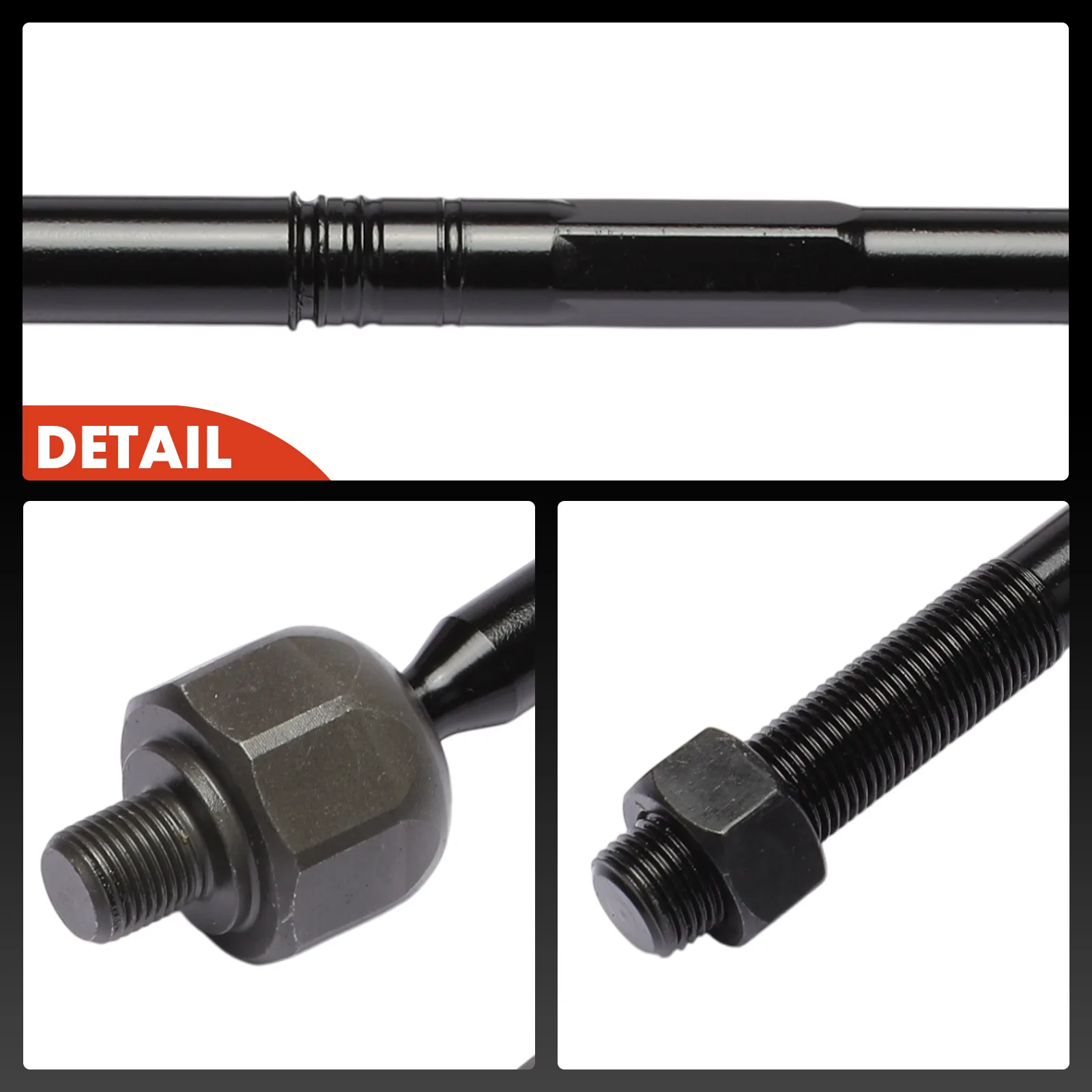 A-Premium 2x Front Inner Tie Rod End for Chevrolet Malibu 2013-2015 Malibu Limited 2016