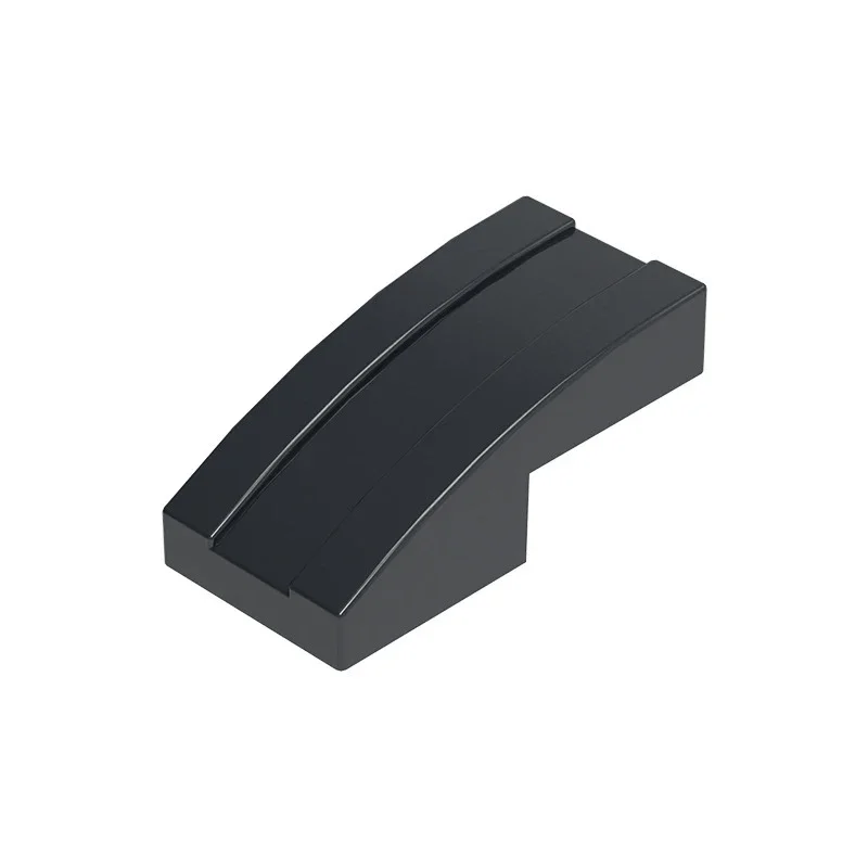 MOC 10 قطعة منحدر خاص 11477 واط منحني 2x1x2/3 مجموعة مكعبات البناء قلعة منزل مع خطوط لوحة الجسيمات لعب هدايا الأطفال