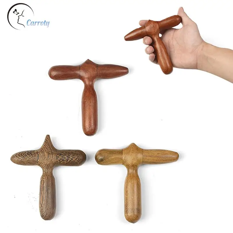 Fragrant Wood Body Massage Tool Foot Reflexology AcupunctureThai Massager Roller Therapy Meridians Scrap Lymphatic Health Care