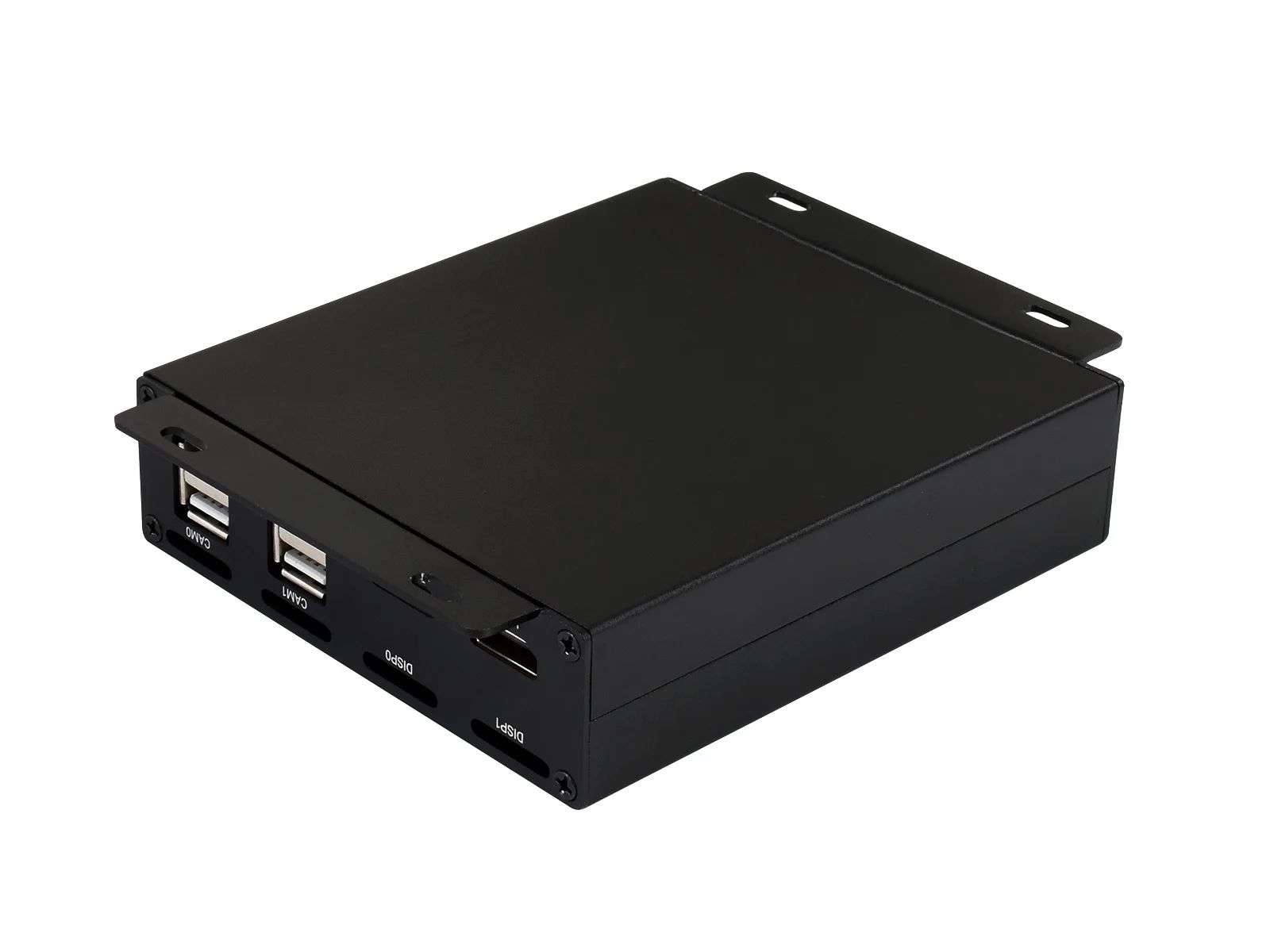 CM4-IO-POE-BOX-B,PoE Mini-Computer (Type B) Based On Raspberry Pi Compute Module 4 (NOT Included), Metal Case, With Cooling Fan