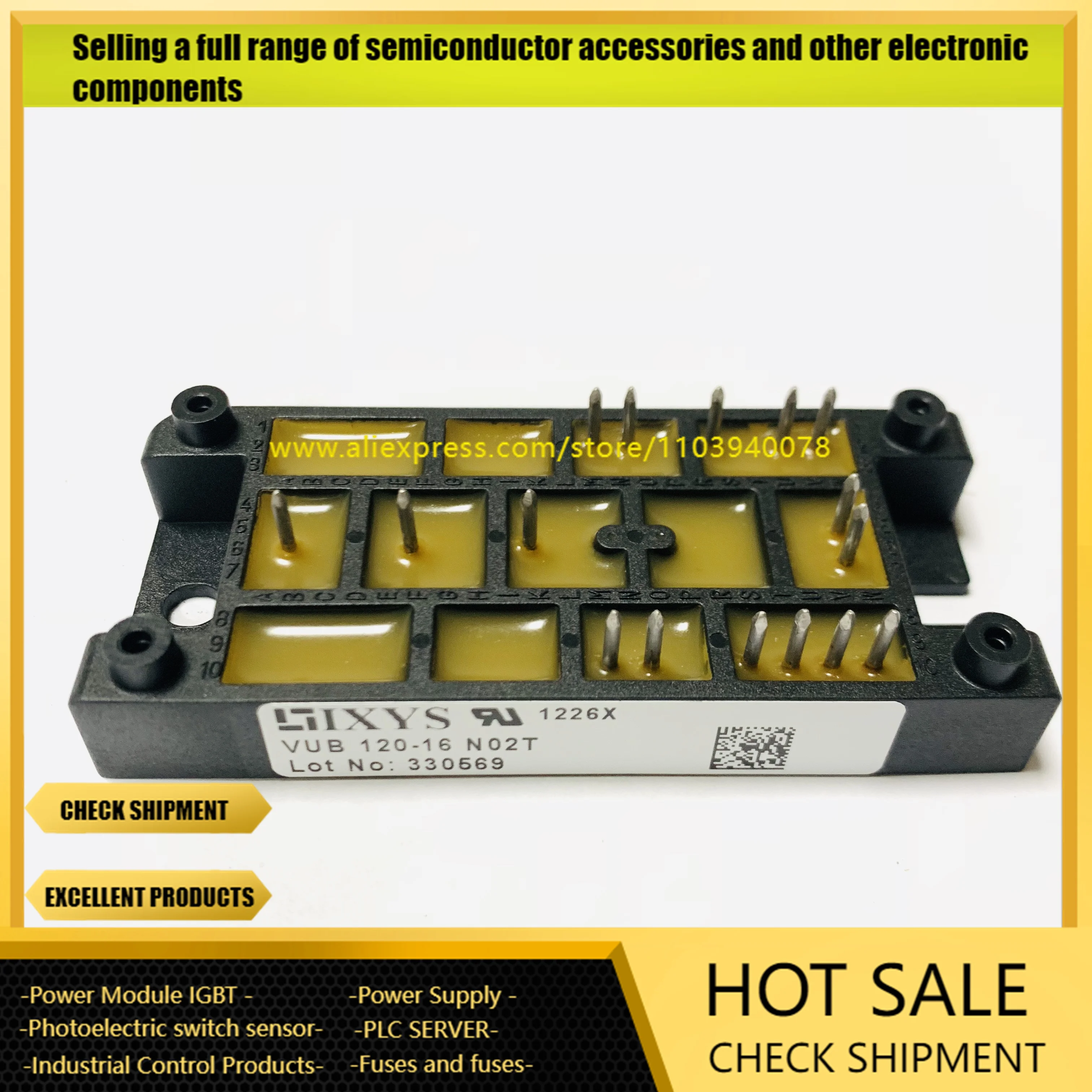 

VUB120-16N02T VUO120-12N02T VUO160-16N02T VUO160-12N02T New energy IGBT module