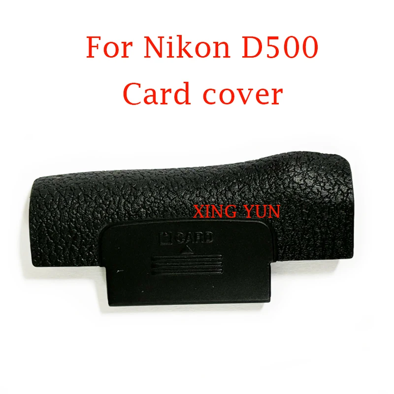 

NEW card cover For Nikon D500 SD Card slot cover Door Memory Chamber with Rubber Repair Part