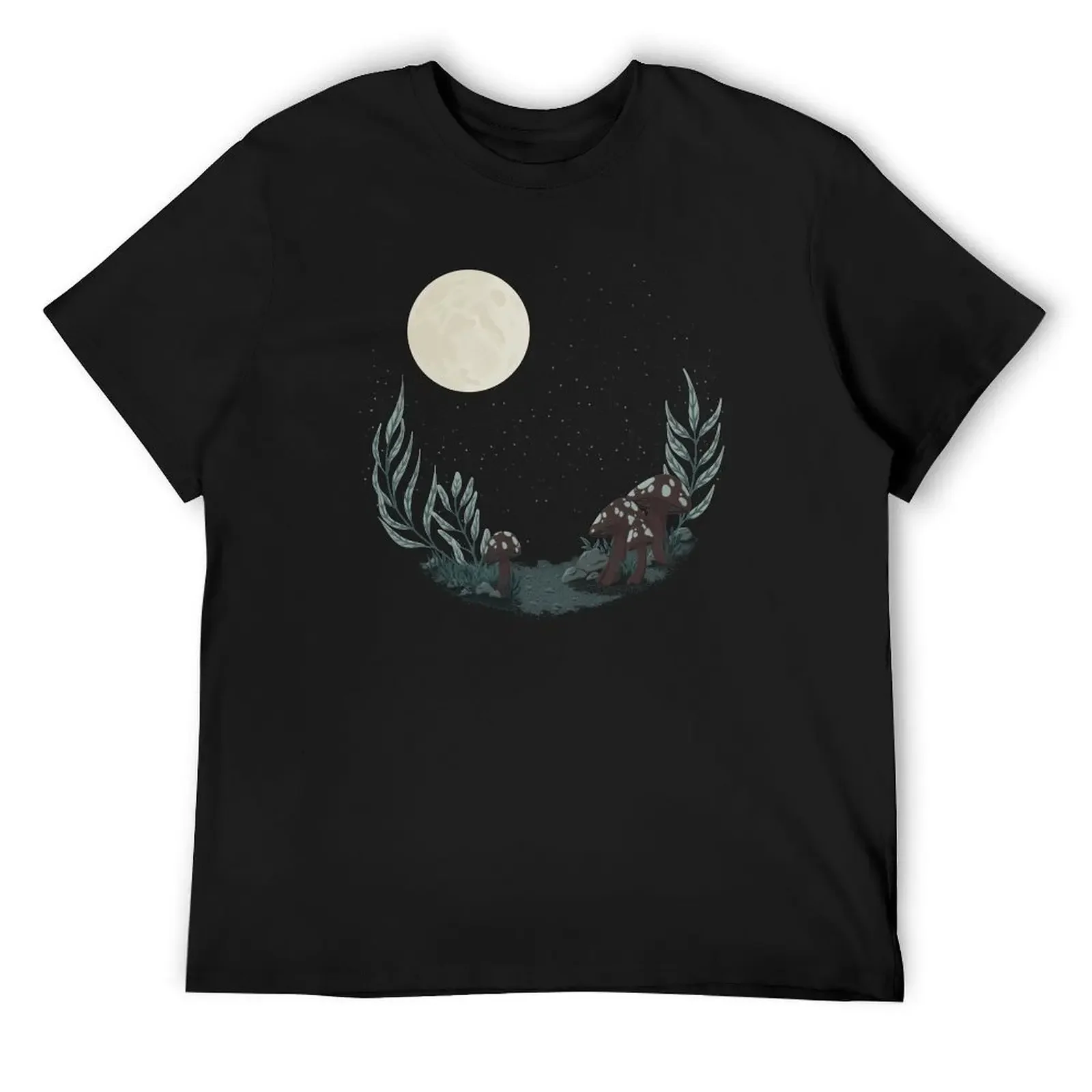 

Moonlit Forest Floor T-Shirt funny gifts Luxury man plus size clothes luxury clothing labubu mens vintage t shirts