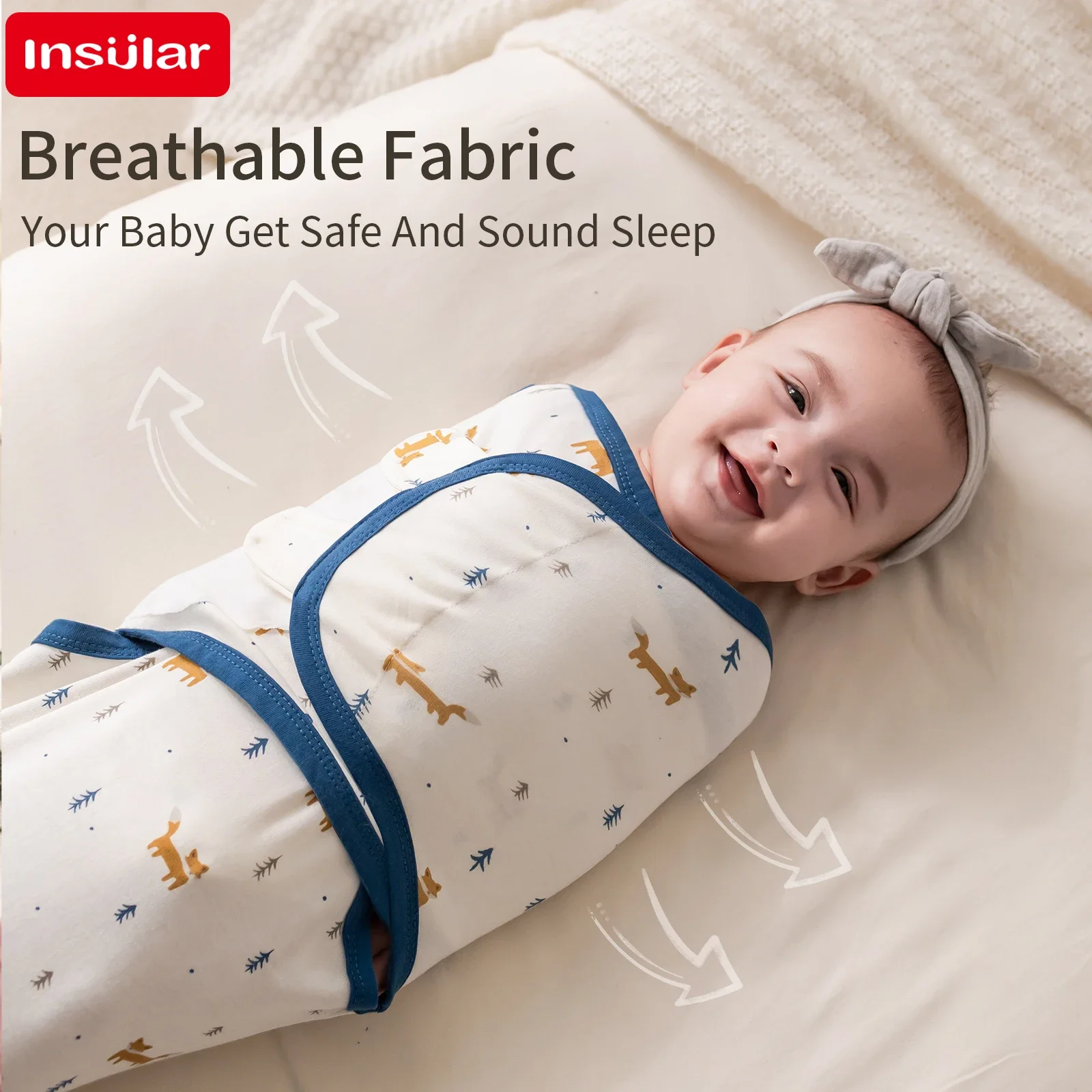 

Средство для сна, 3 шт./компл., детская пеленальная ткань из чистого хлопка, детское противоударное полотенце, мешки для сна для новорожденных, детские одеяла-кокон, 4 сезона