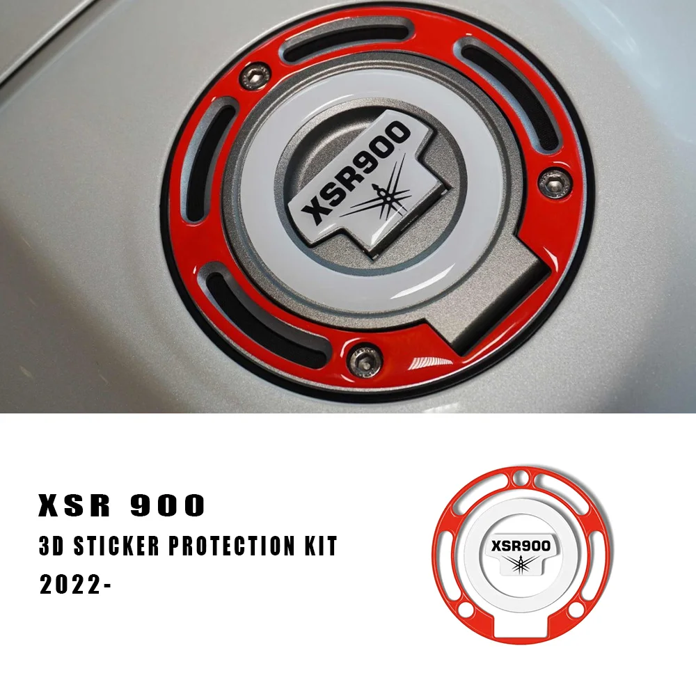 

For XSR 900 Sticker Motorcycle 3D Sticker Protecting Fuel Tank Cap Accessories Decoration XSR900 xsr 900 2022-2025