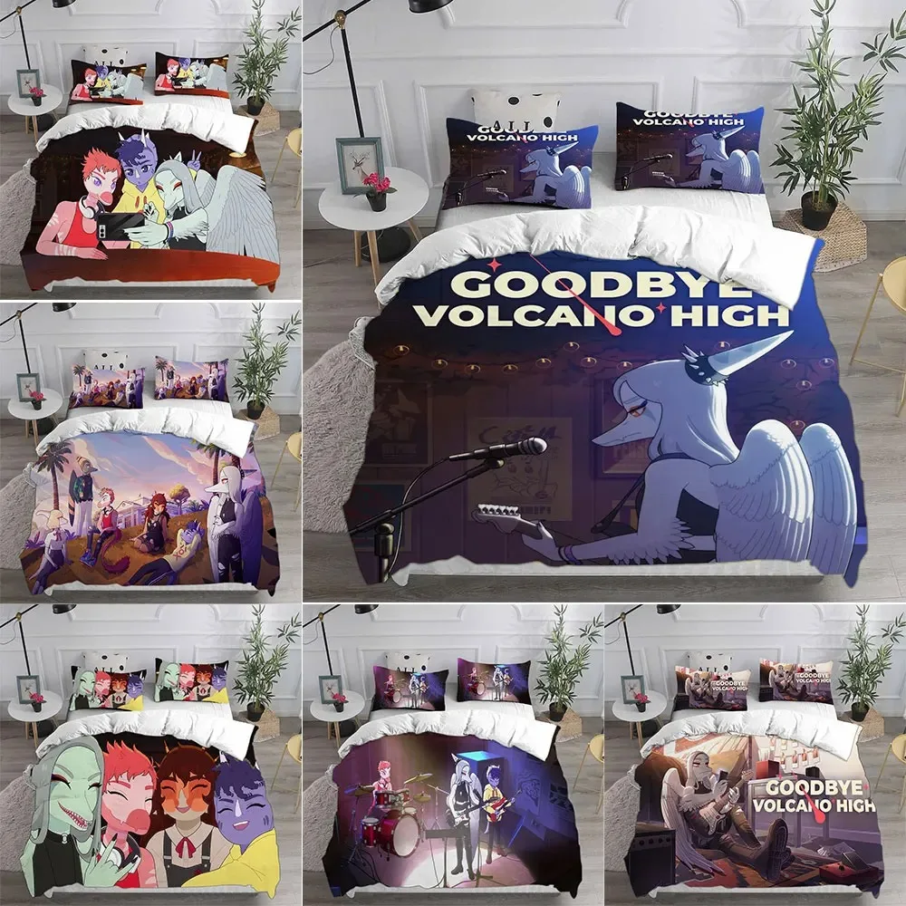 

Goodbye Volcano High Bedding Sets Comforter Quilt Bed Cover Duvet Cover Pillow Case 2-3 Pieces Sets Kids Adult Size