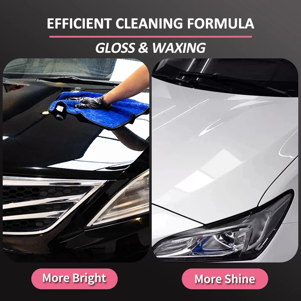 Cherry Snow Foam Car Wash Shampoo & Wax Auto Wash Soap Works with Karcher Bosch Snow Foam Lance / Foam Cannons or Bucket Washes