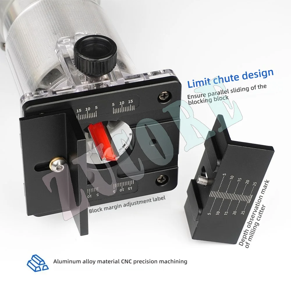 غير مرئية 2 في 1 سلوتر آلة الجرف قالب أجزاء غير مرئية برغي توصيل الأثاث مستقيم نصف تمرير الشريحة طحن