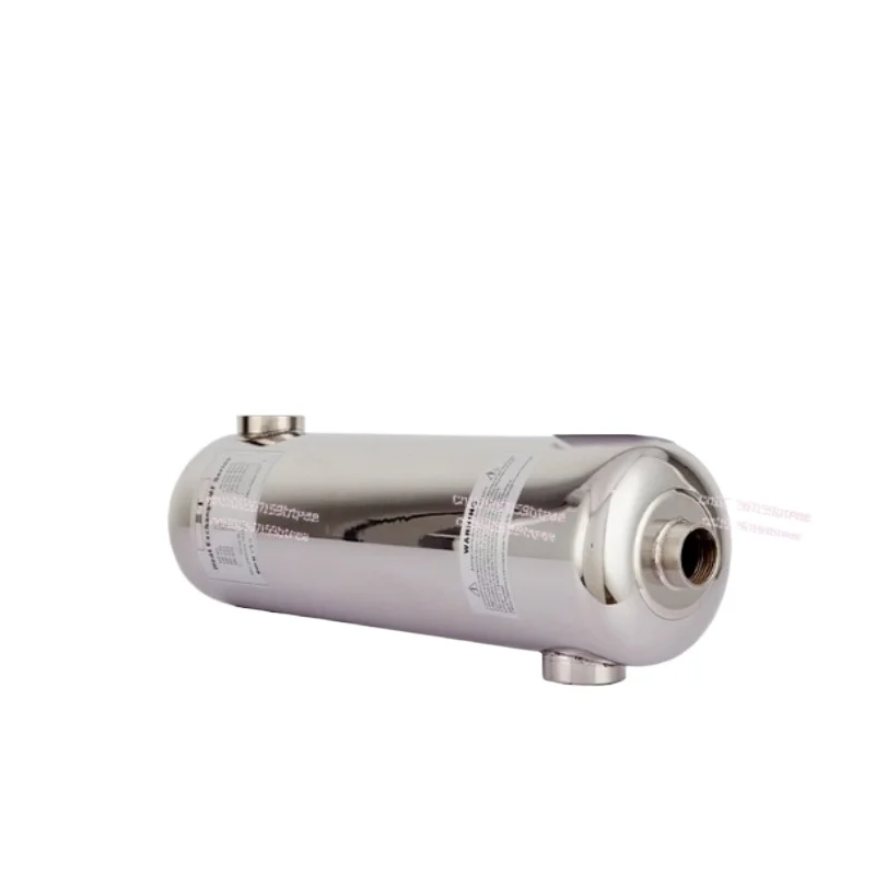 

Stainless steel three heat exchanger | Swimming pool spa hot and cold water heat exchanger | Swimming pool tube heat exchanger