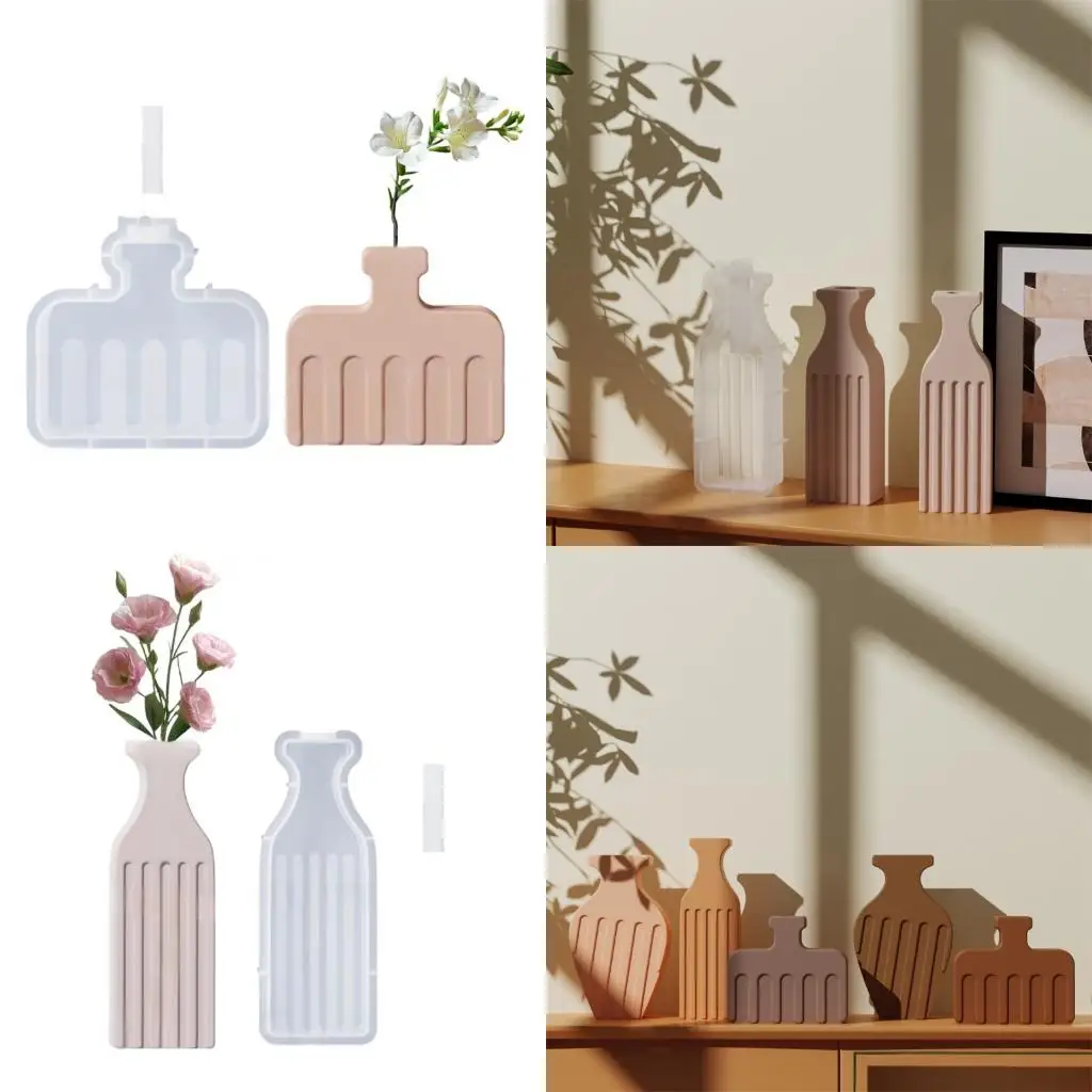 

Простые силиконовые формы для ваз, формы для цветов, домашний декор, формы для изготовления цемента, силиконовые формы для для