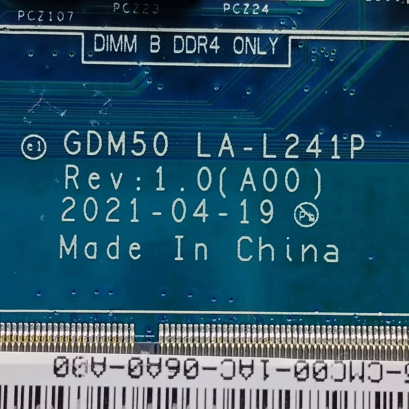 

0H5JNW для Inspiron 15 3511, материнская плата GDM50 LA-L241P SRK02 i7-1165G7