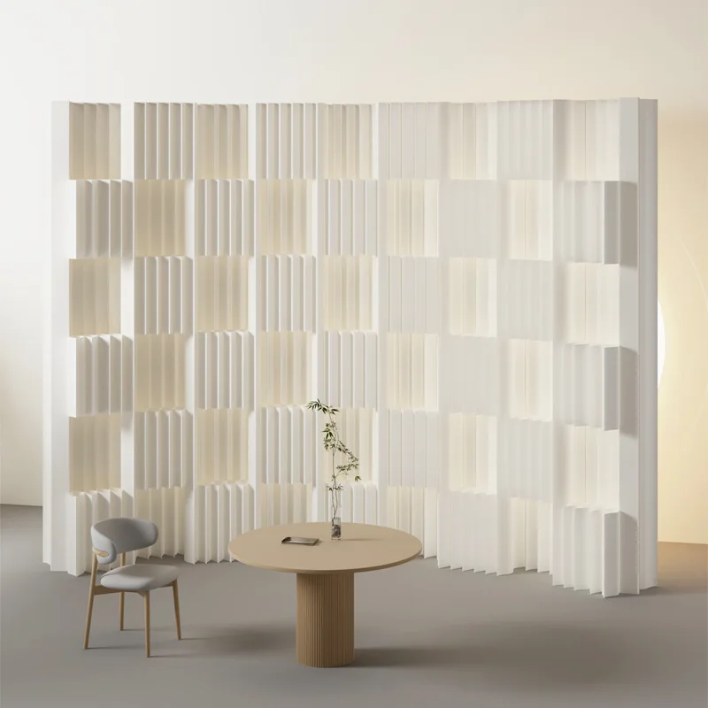 قسم إبداعي مقعر محدب جدار تقسيم مكتب غرفة المعيشة تيار مباشر backgrou #3