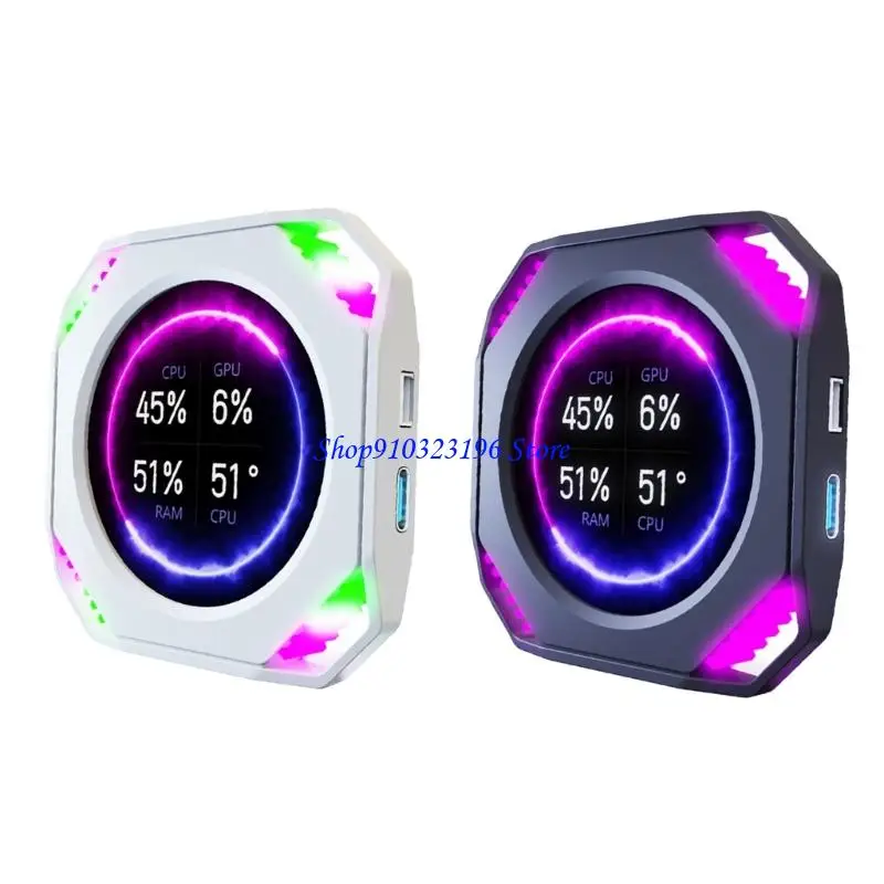 

Q1JF 2.1IN IPS DISPLATE Screen Screen PC мониторы графического процессора Dementtry Display Panel Панель USB C и воспроизводится