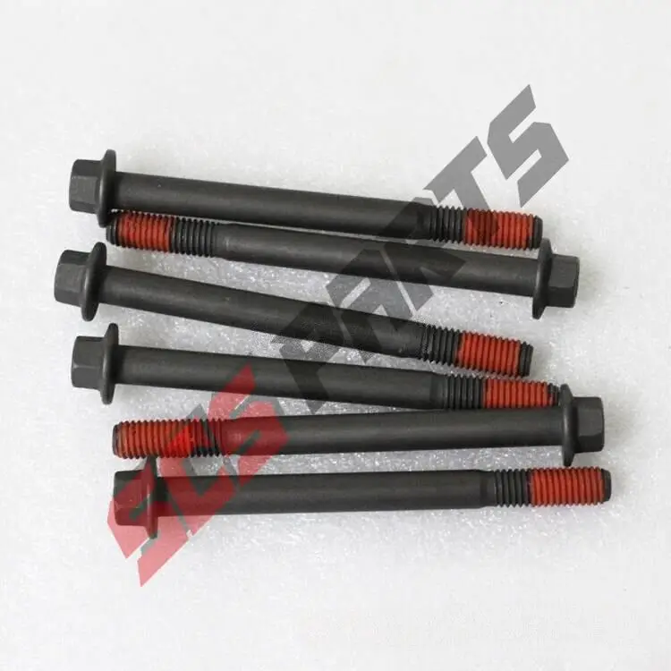 

6шт 3919995 Винт с шестигранной головкой и фланцевой головкой подходит для дизельного двигателя Cummins