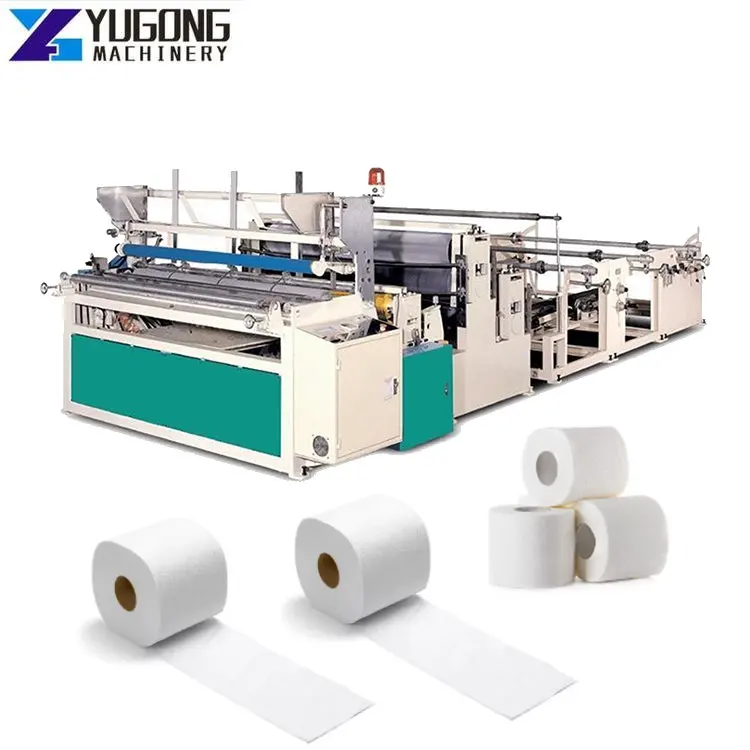 YG Factory Manufacturer making toilet paper kitchen towel roll tissue machine