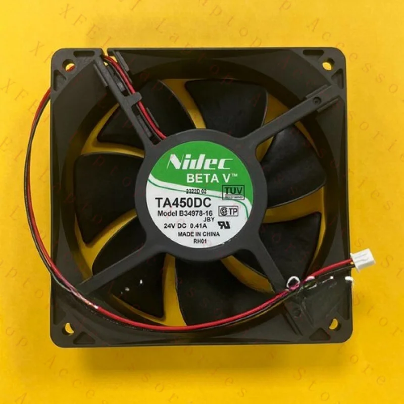 

F for NIDEC TA450DC B34978-16 24V 0.41A 12038 inverter cooling fan