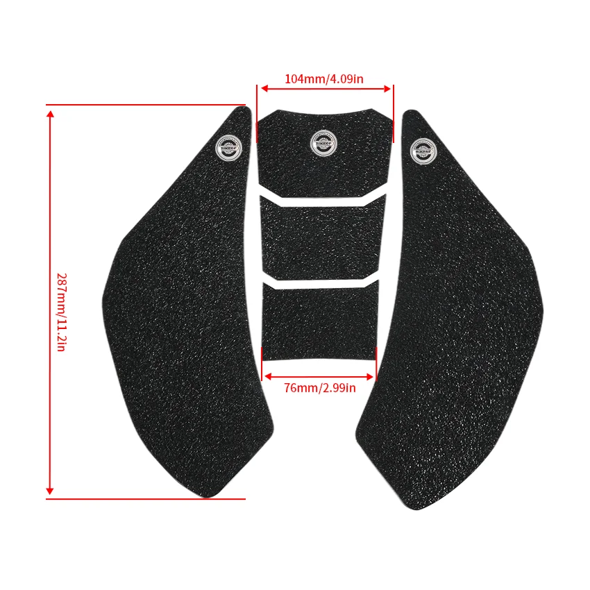 Motorcycle Tank Traction Pad Side Gas Knee Grip Protector For Yamaha FZ6 FZ6-S2 FZ6-NHG FZ6-SA2 FZ6-NA FZ6NA FZ6S FZ6NS FZ6N 12V