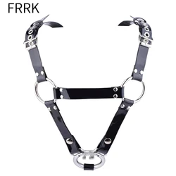 FRRK PU Belt Harness for Metal Chastity Cage BDSM Player in Varies Sizes Sexy Adults Intimate Products Sex Toys Bondage Gear