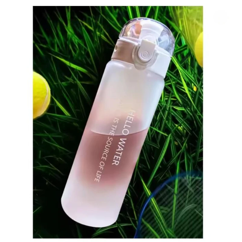 

1PC Portable Transparent Water Bottle 780ml Bottle Travel Clear Leakproof Drinking Large Capacity Sports Water Bottle Kitchen