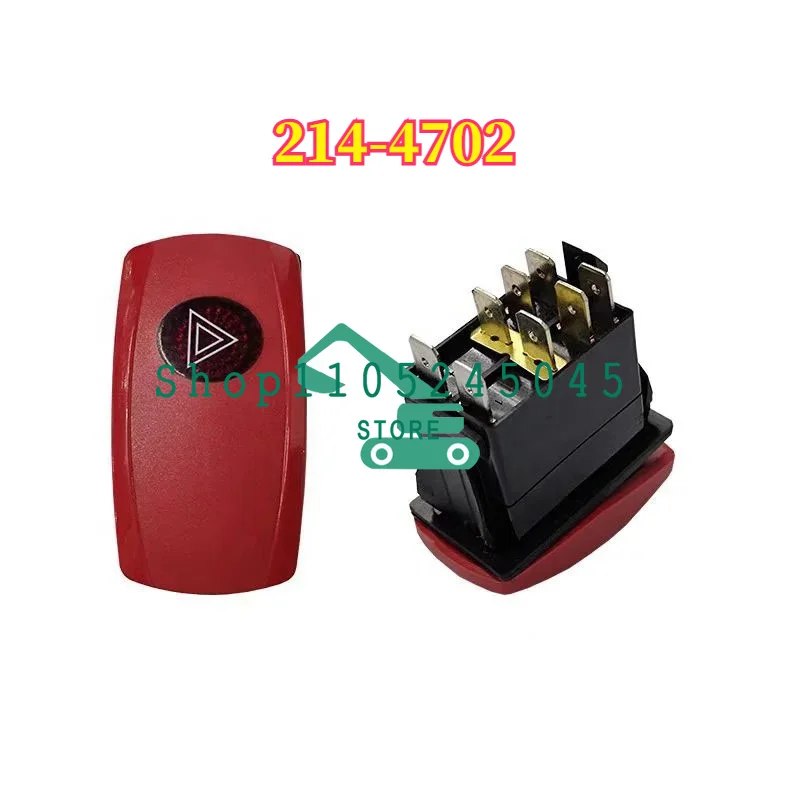 Switch Assembly-Rocker 214-4702 414E 416 420 430 450 300-4995 Loader Switch