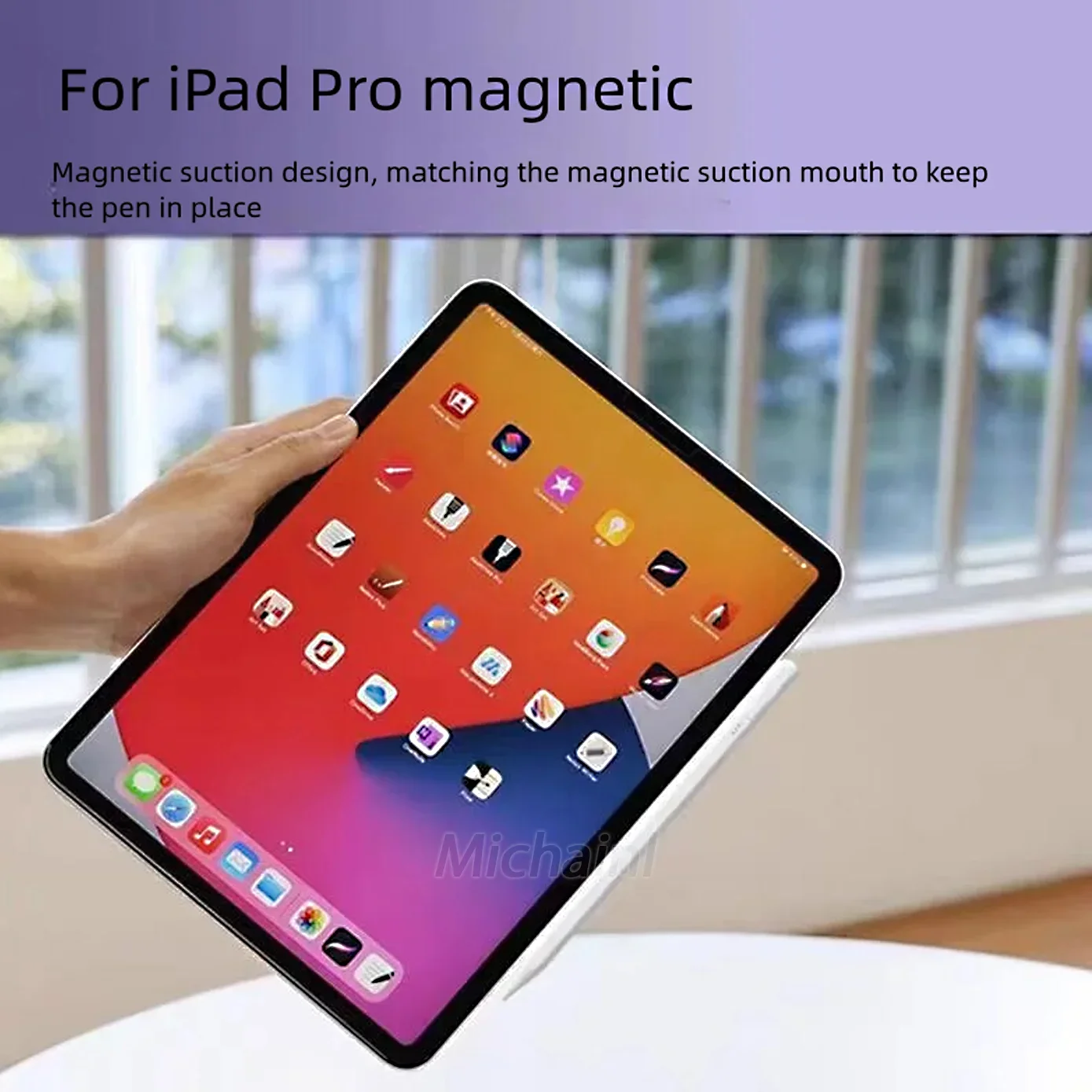 

For Apple Pencil Stylus Pen iOS Tablet Touch Pen With Power Display for iPad 10 iPad Pro 11 1-4 Pro 12.9 3-6 air 3 4 5 mini 5 6