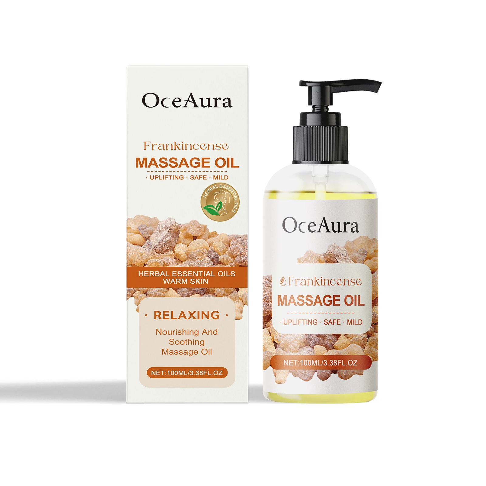 

OceAura Plant Эфирное масло для тела Ладан увлажняющее и увлажняющее эфирное масло для массажа тела