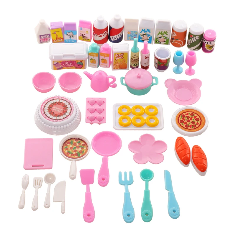 New Kawaii Fashion Handmade Doll Pet Cat Dogs Accessories Mini Food 30 Kids Toys Cute Things For Barbie DIY Christmas Present view 4