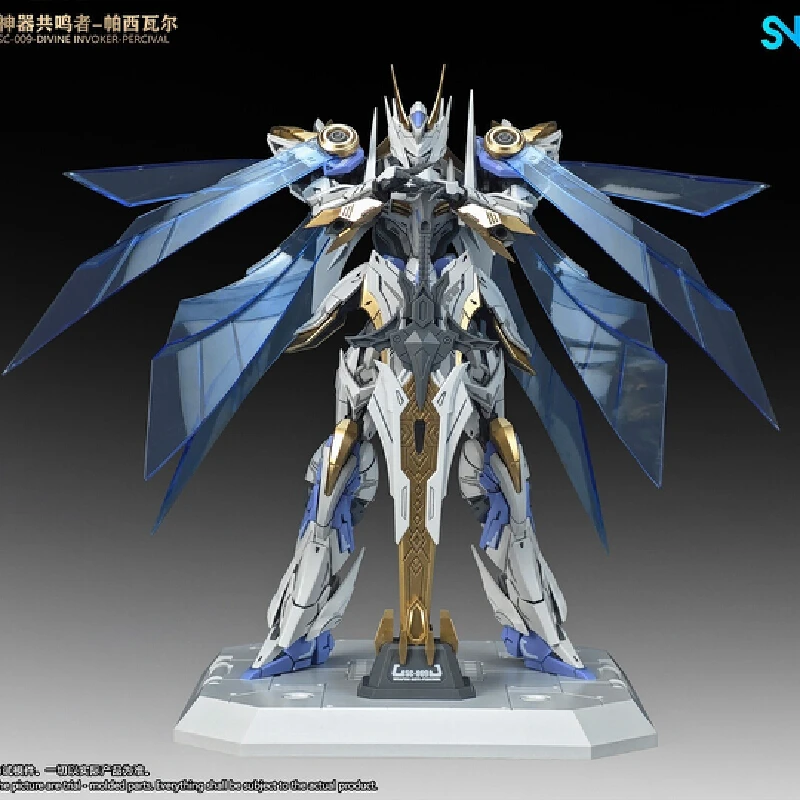 

Snaa Sacred Resonator Percival Round Table Knights 1/144 Scale Mecha Model Assembly Model Kit Action Figure Boy Man Gift