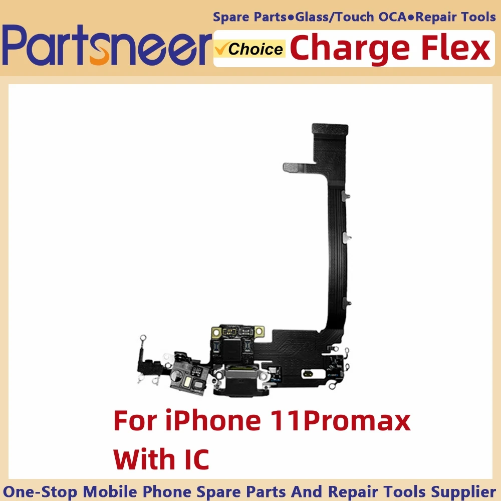 Kompatibel mit iPhone 11 11pro 11 Pro Max Charge Flex Ladeans chluss Ersatz USB-Lade karte