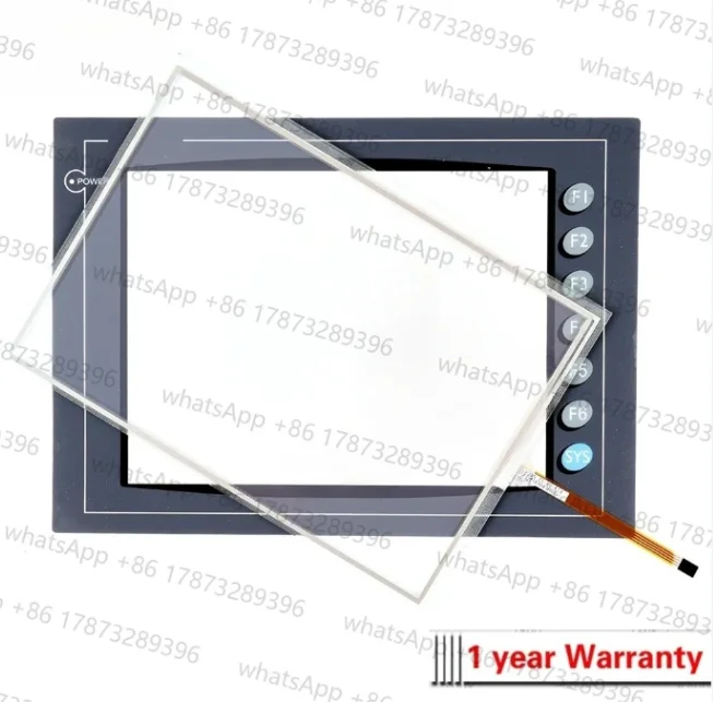 لوحة شاشة لمس زجاجية محول رقمي لـ Delta DOP-A80THTD1 DOP-AE80THTD DOP-AE94BSTD لوحة شاشة لمس مع فيلم تراكب أمامي #2