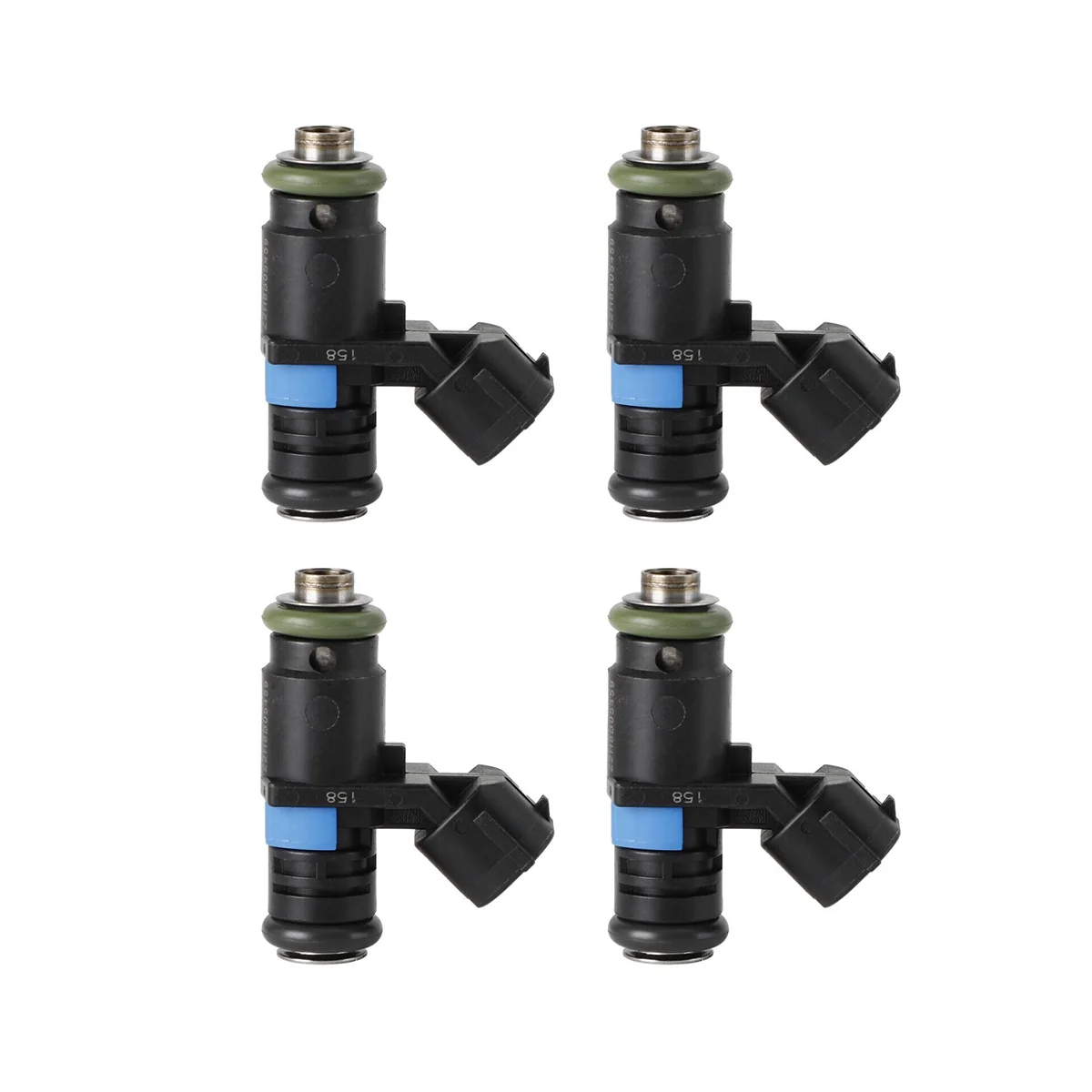 4Pcs Injector Nozzle Fuel Injectors for Seat Ibiza Mii Skoda CITIGO FABIA III YETI Volkswagen CADDY VW Polo 04E906031F