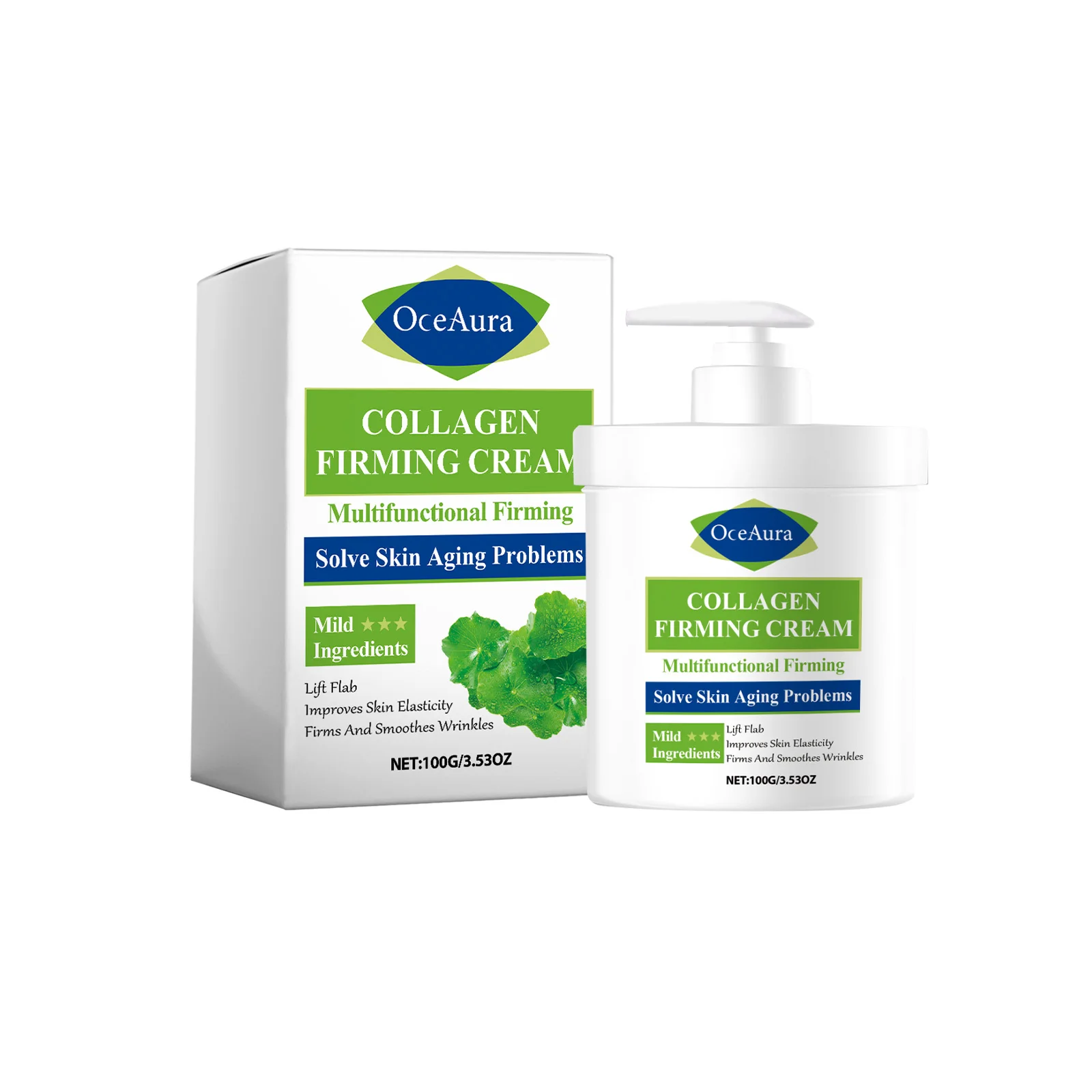 

Collagen Firming Cream - Anti-Aging Face & Neck Cream for Wrinkles & Sagging Skin | Improves Elasticity, Lifts & Tightens